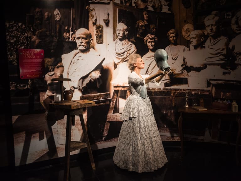 Madame Marie Tussauds represented in the Museum that bears her name.| ©HelloTickets