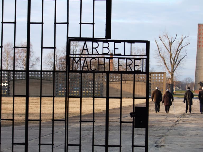 Entrance to Sachsenhausen Concentration Camp| ©Timothy E Baldwin