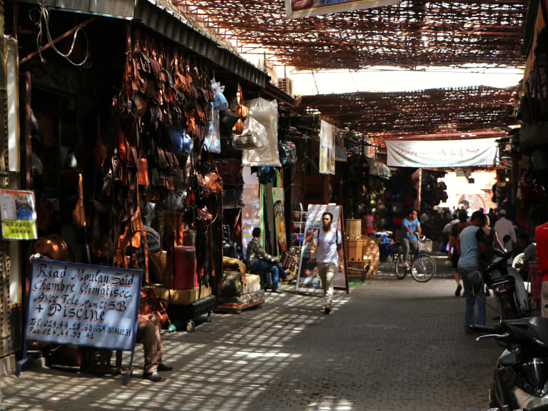 Kävelyretki Marrakechin medinassa| ©Juan Antonio Segal