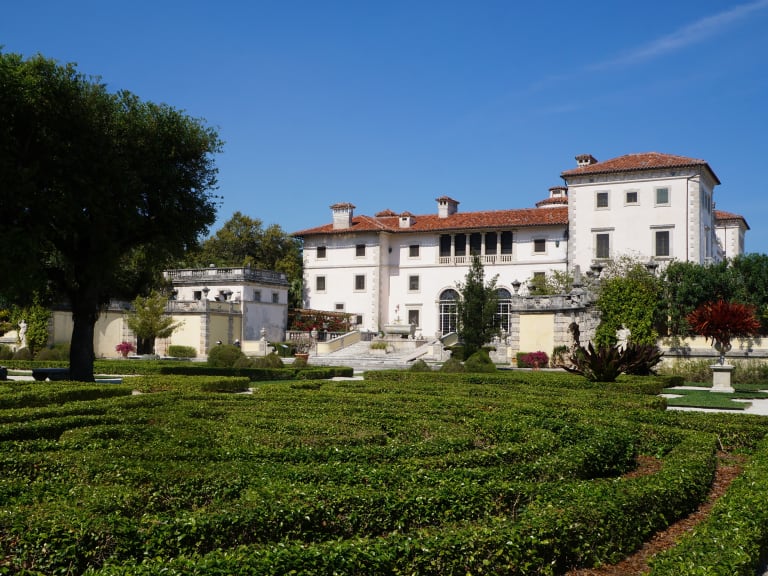 Villa Vizcaya desde sus jardines | ©Leandro Neumann Ciuffo