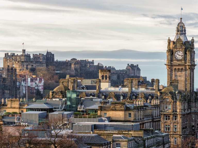 View of Edinburgh from Calton Hill| ©Gary Campbell-Hall