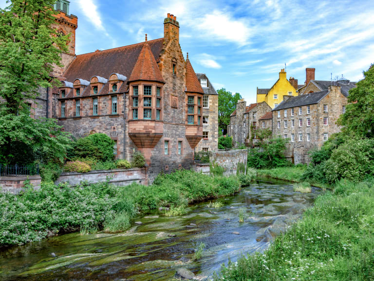 The River Water of Leith as it flows through Dean Village| ©Gary Campbell-Hall