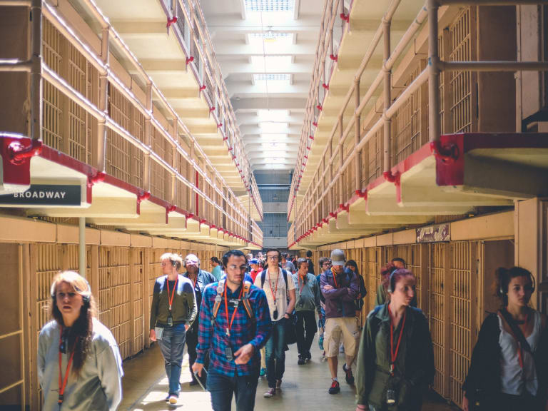 Alcatraz Prison Cell Gallery| ©NeONBRAND