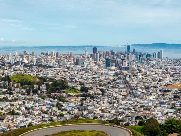 Views of San Francisco from Twin Peaks| ©Javier Morales