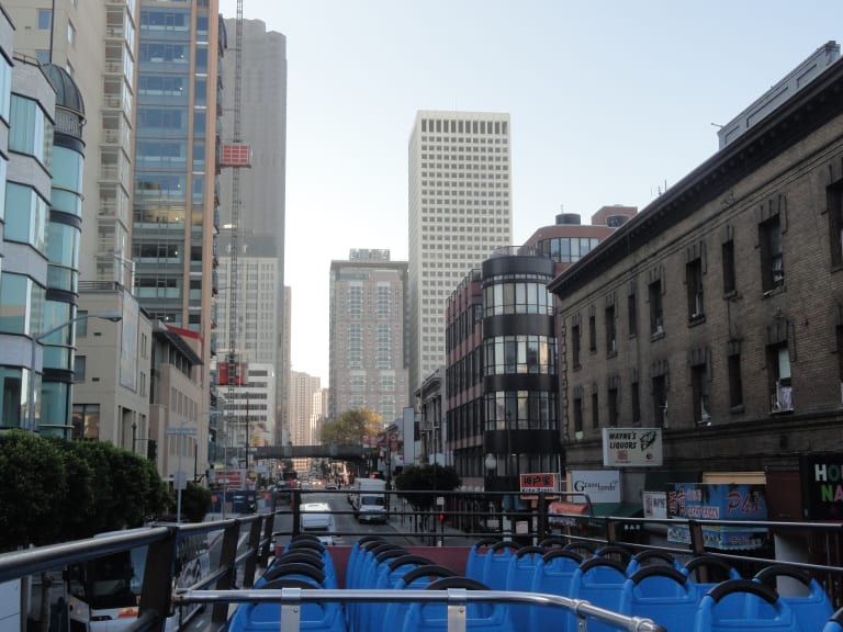 Vistas de San Francisco desde del autobús turístico | ©osseous