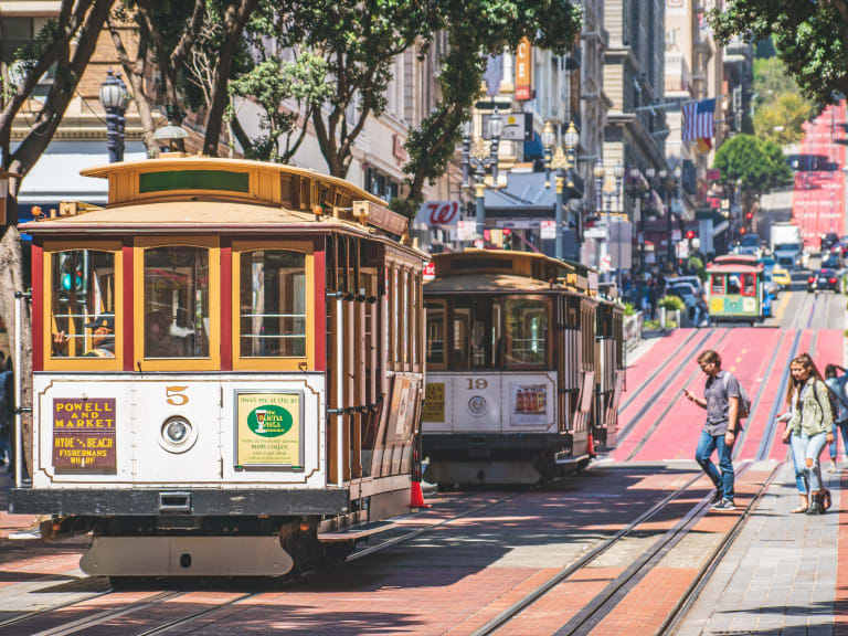Tranvías por las calles de San Francisco | ©Daniel Abadia
