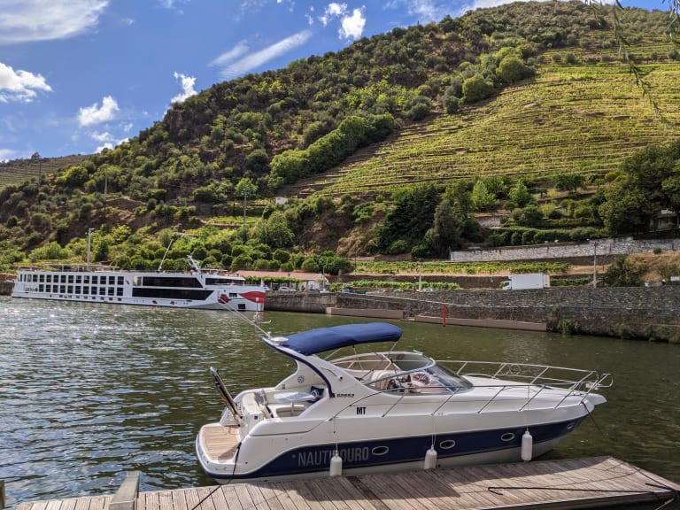 The Pinhão vineyards from the pier| ©David Magalhães