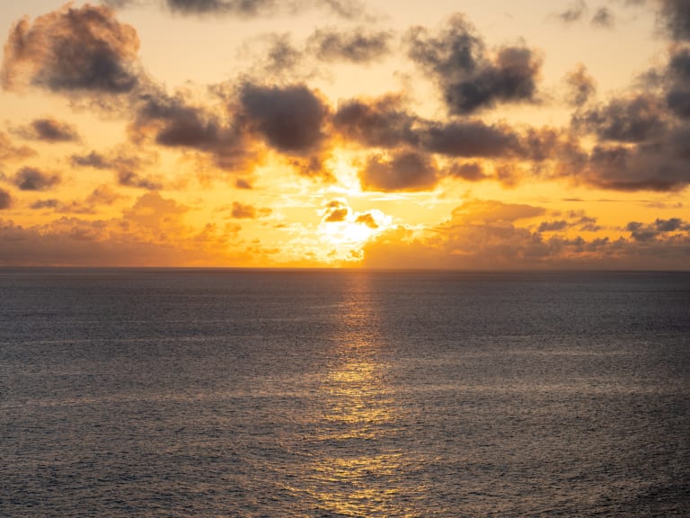 Sunset at sea| ©Samuel Pagel