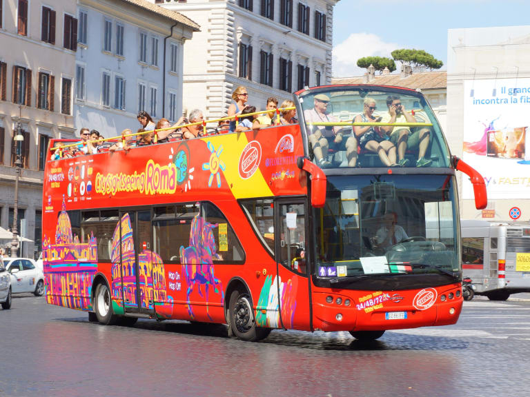 tour bus aperto roma