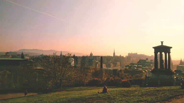 View from Calton Hill| ©Roman Akash