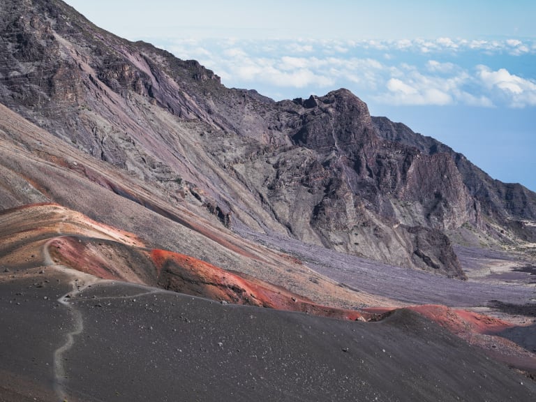 Haleakala-tulivuoren kraatteri| ©Katie Rodriguez