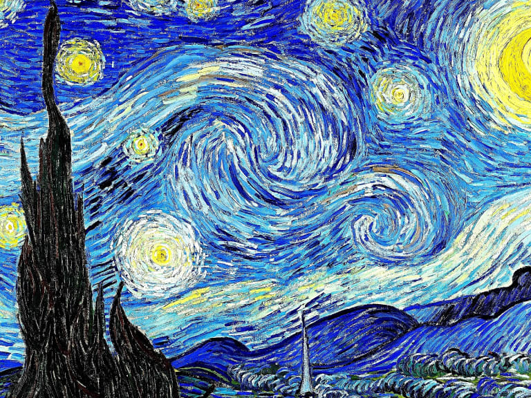 quadro su tela Quadri Famosi Notte Stellata Di Van Gogh