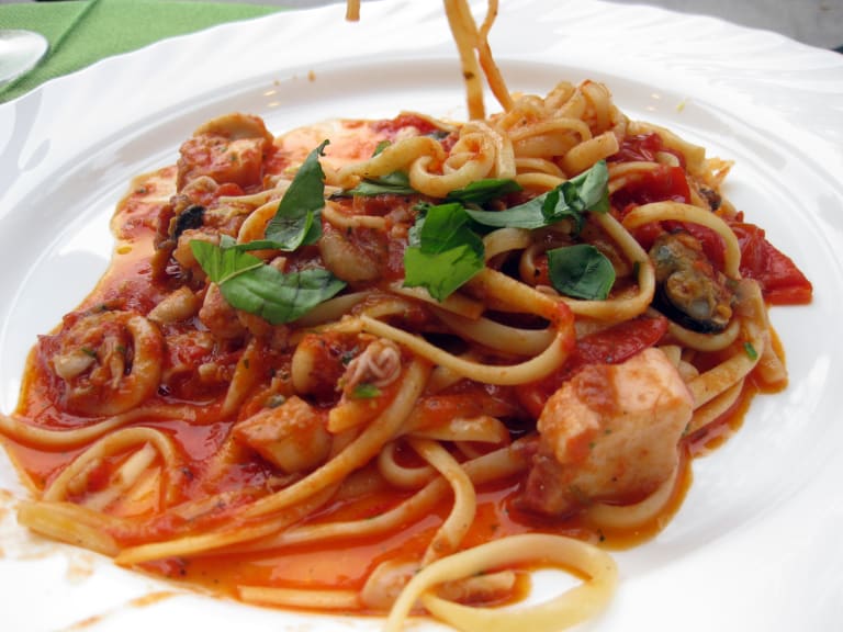 Italian spaghetti dish| ©Alex Ranaldi