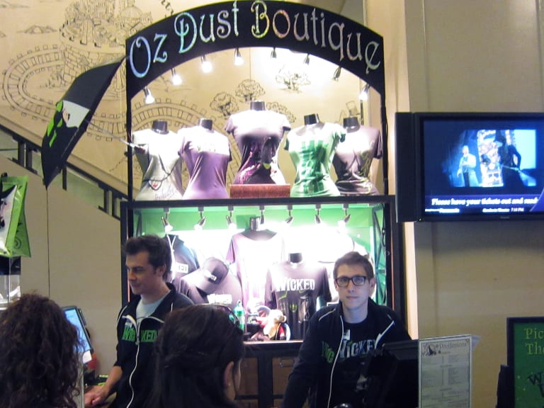 Souvenir store inside the museum with items from the play.| ©Alan Light