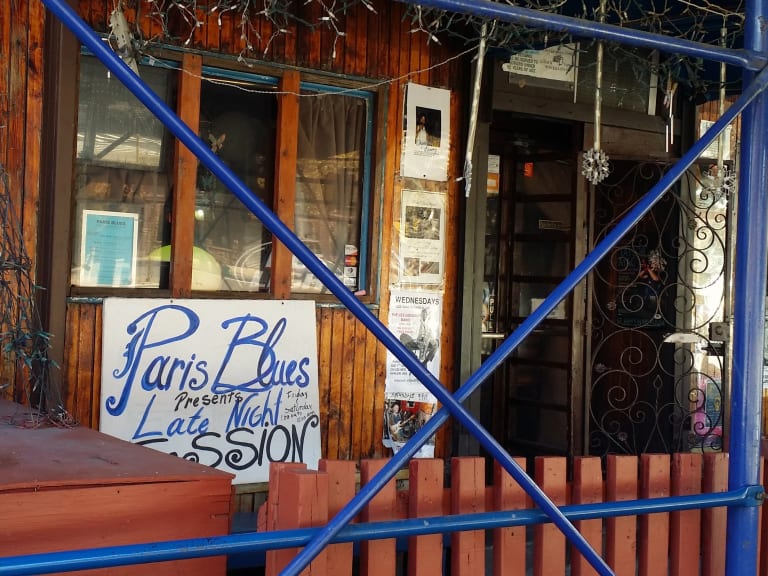 Entrada del Paris Blues en Harlem | ©Keira McPhee