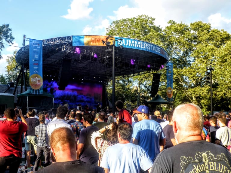 SummerStage Festival in Central Park| ©CP Thornton