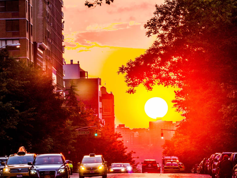 Starting the Manhattanhenge| ©Eric Gross