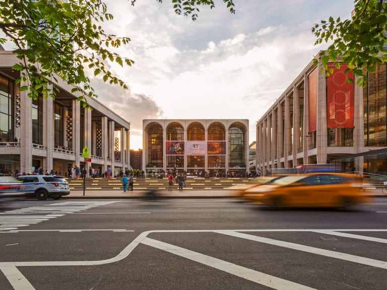 Lincoln Center at Home entrance| ©Kate Glicksberg