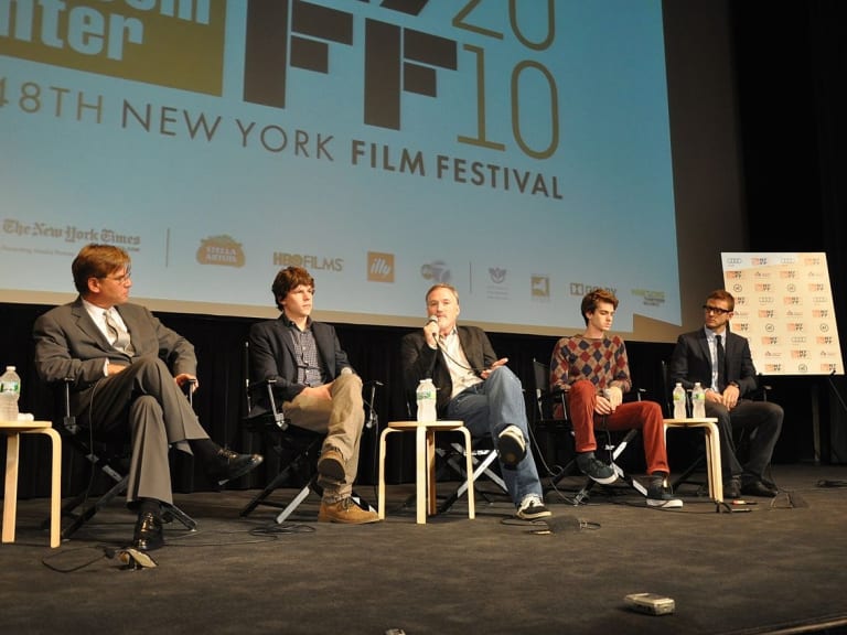 Celebrities at the premiere of The Social Network at the New York Film Festival| ©Raffi Asdourian