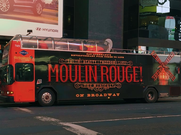 Advertising the Play on Buses| ©Tom Turner