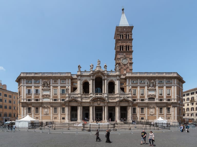Santa Maria Maggioren basilikan julkisivu| ©Pierre Selim Huard