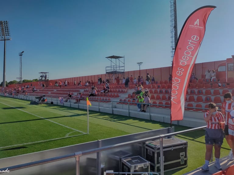 Num jogo de futebol| ©M.Peinado
