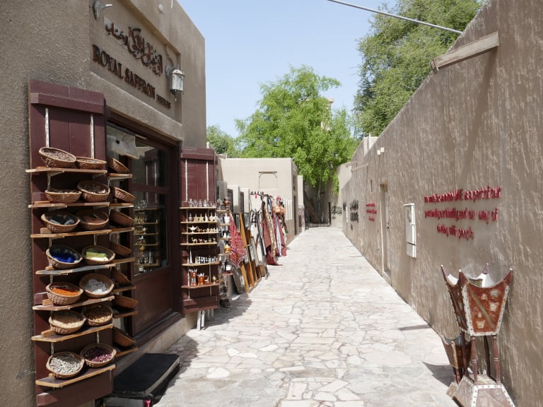 Along the streets of Al Fahidi in Dubai| ©Ankur Panchbudhe