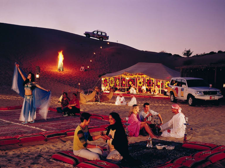 Enjoying the evening in Dubai| ©Umar Khan