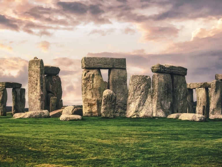 Basking in the sun at Stonehenge| ©Michael Sutton