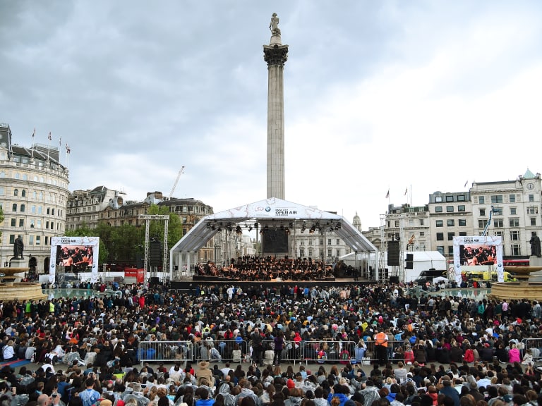 London Symphony Orchestra in Trafalgar Square| ©Eamonn M. McCormack