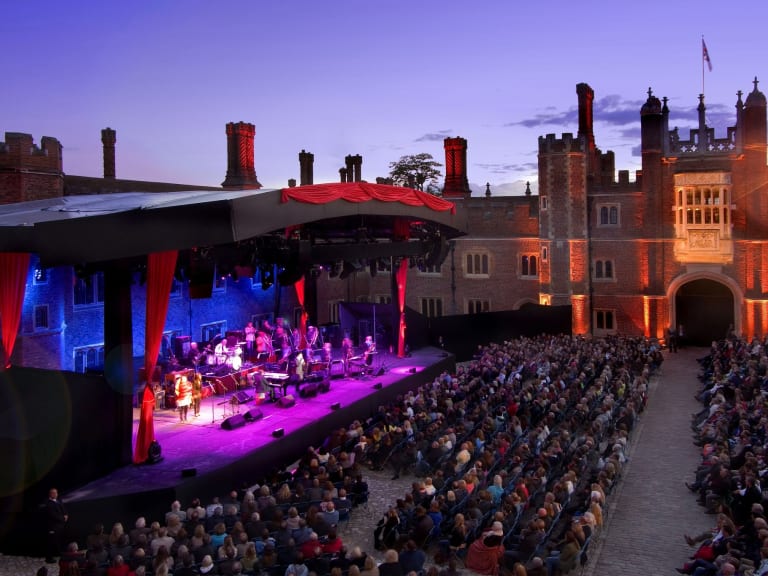 At the Hampton Court Palace Festival| ©Kirby Clark