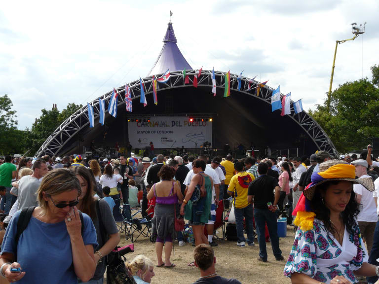At Carnaval del Pueblo| ©Loz Pycock