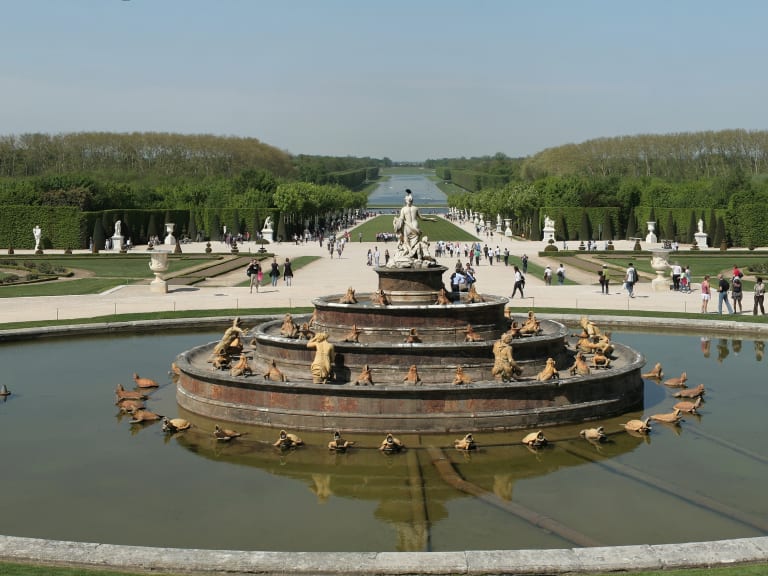 Versailles Map of the gardens & parc