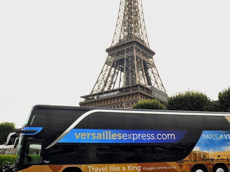 versailles bus tour from paris