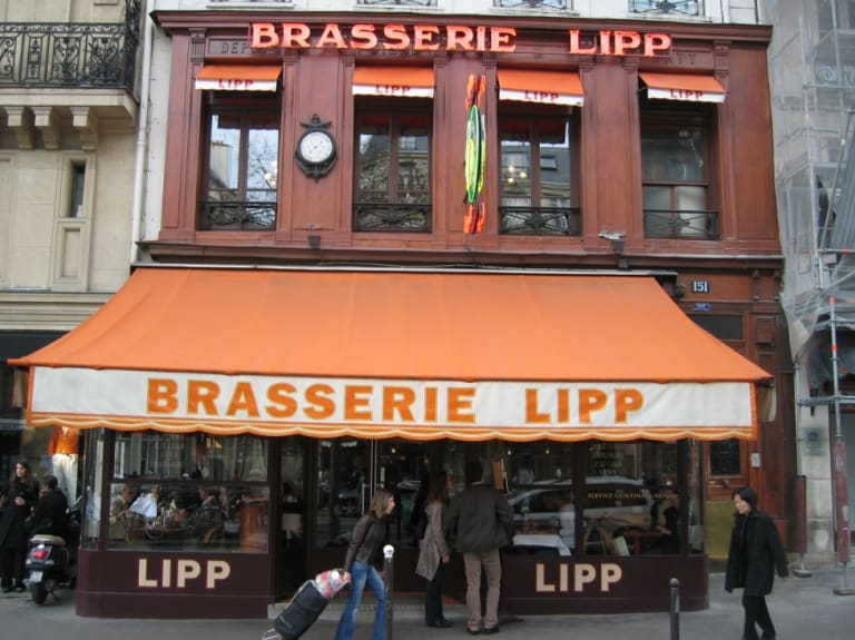 Entrance of the Brasserie Lipp| ©Arnaud 25