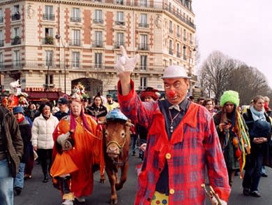 Promenade du Bœuf Gras -paraati| ©Gambetta à Belleville