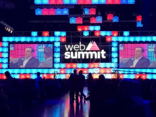 At the Web Summit Lisbon| ©DWJ