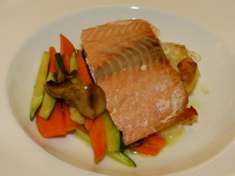 Salmon at Casa de Linhares| ©Rogério V