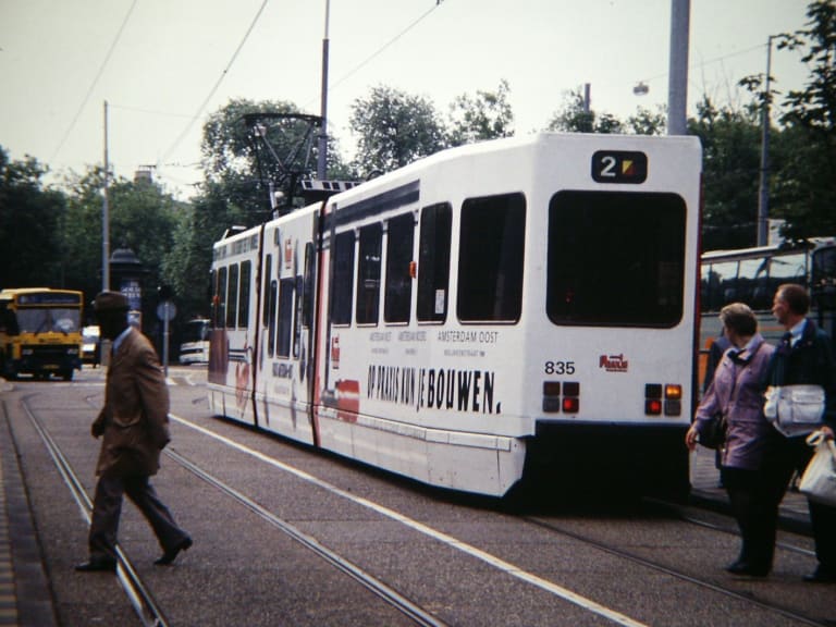 アムステルダムの路面電車| ©Gary Todd