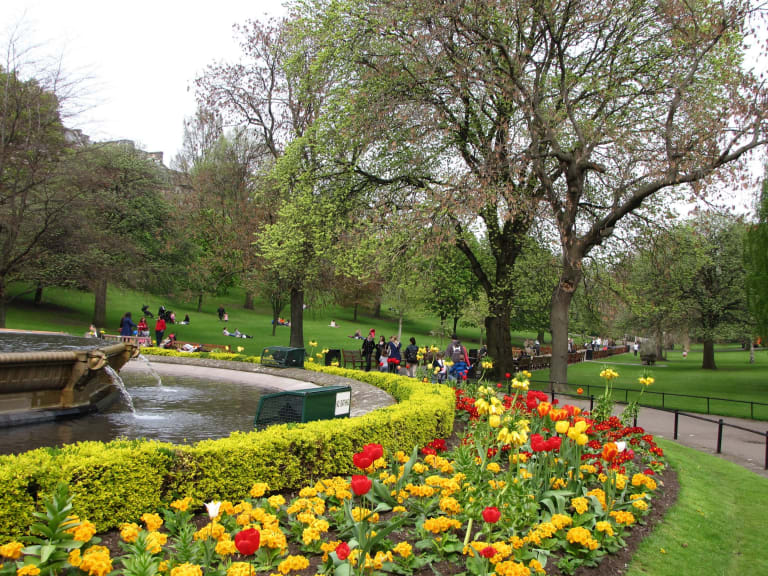 Princes Street Garden| ©Mari Smith
