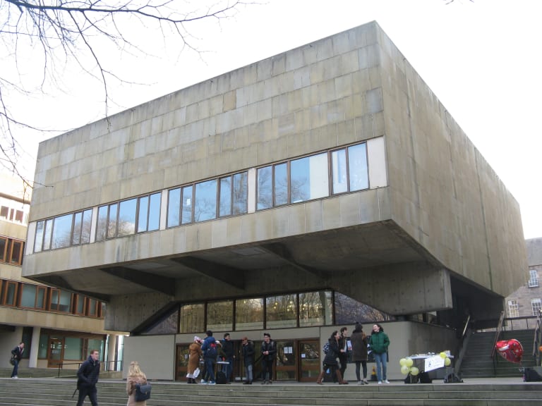 Entrance to the George Square Lecture Theatre.| ©M J Richardson