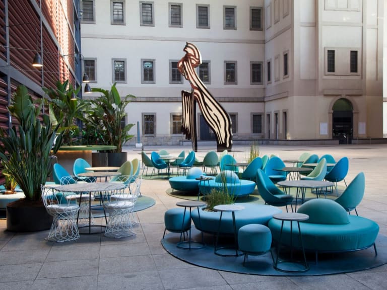 Terraço do NuBel no Museu Reina Sofia| ©Sophia R