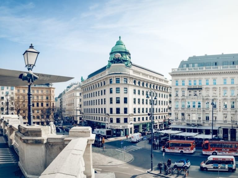 DIA 1 EM VIENA: Casa de Mozart, Comer barato, Biblioteca e Ópera