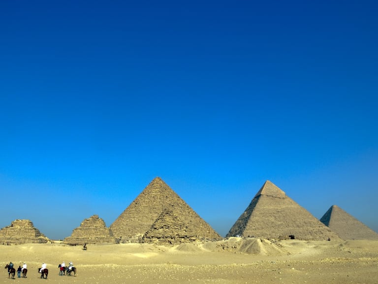 Pyramids of Giza| ©Divya Thakur