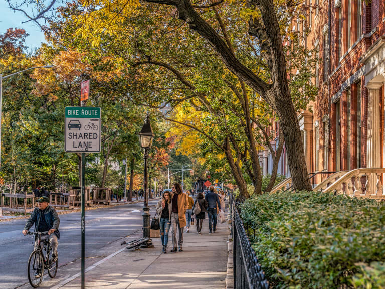 Walking around Greenwich Village| ©Jeff Friedkin