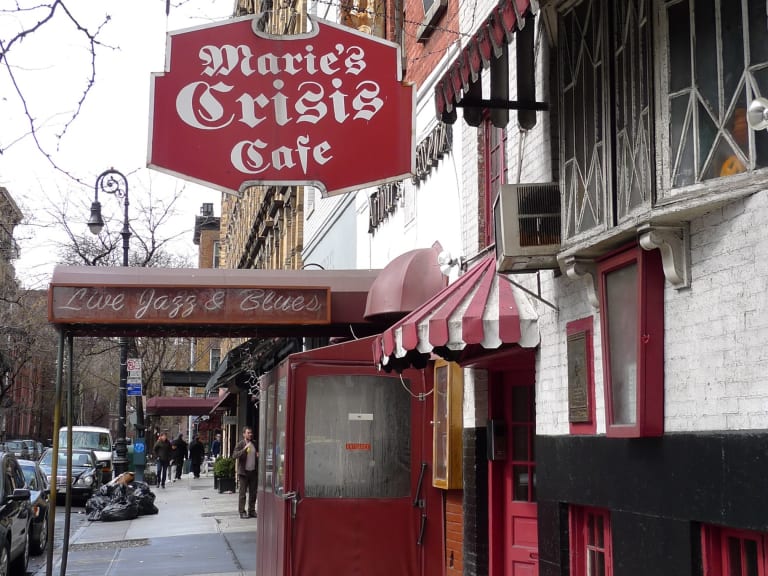 At Marie's Crisis Café in Greenwich Village| ©Glenn Wood