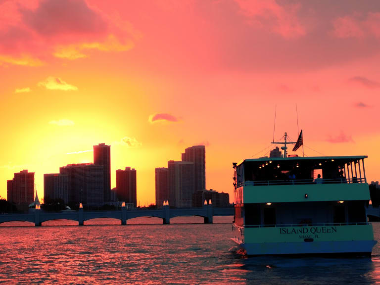 Sunset on a Miami Sunset Cruise| ©Gyuri Nagy