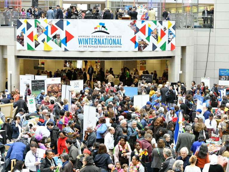 Winternational Annual Embassy Showcase| ©Ronald Reagan Bldg