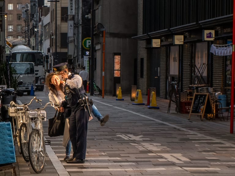 日本橋にて| ©David Stormer Chigusa