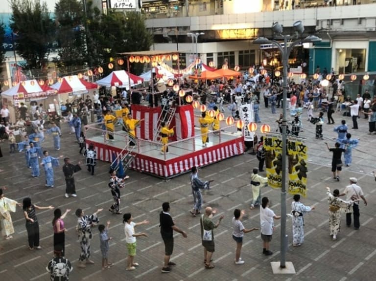 下町・上野ふるさと盆踊り大会| ©Ricardo Rodrigues